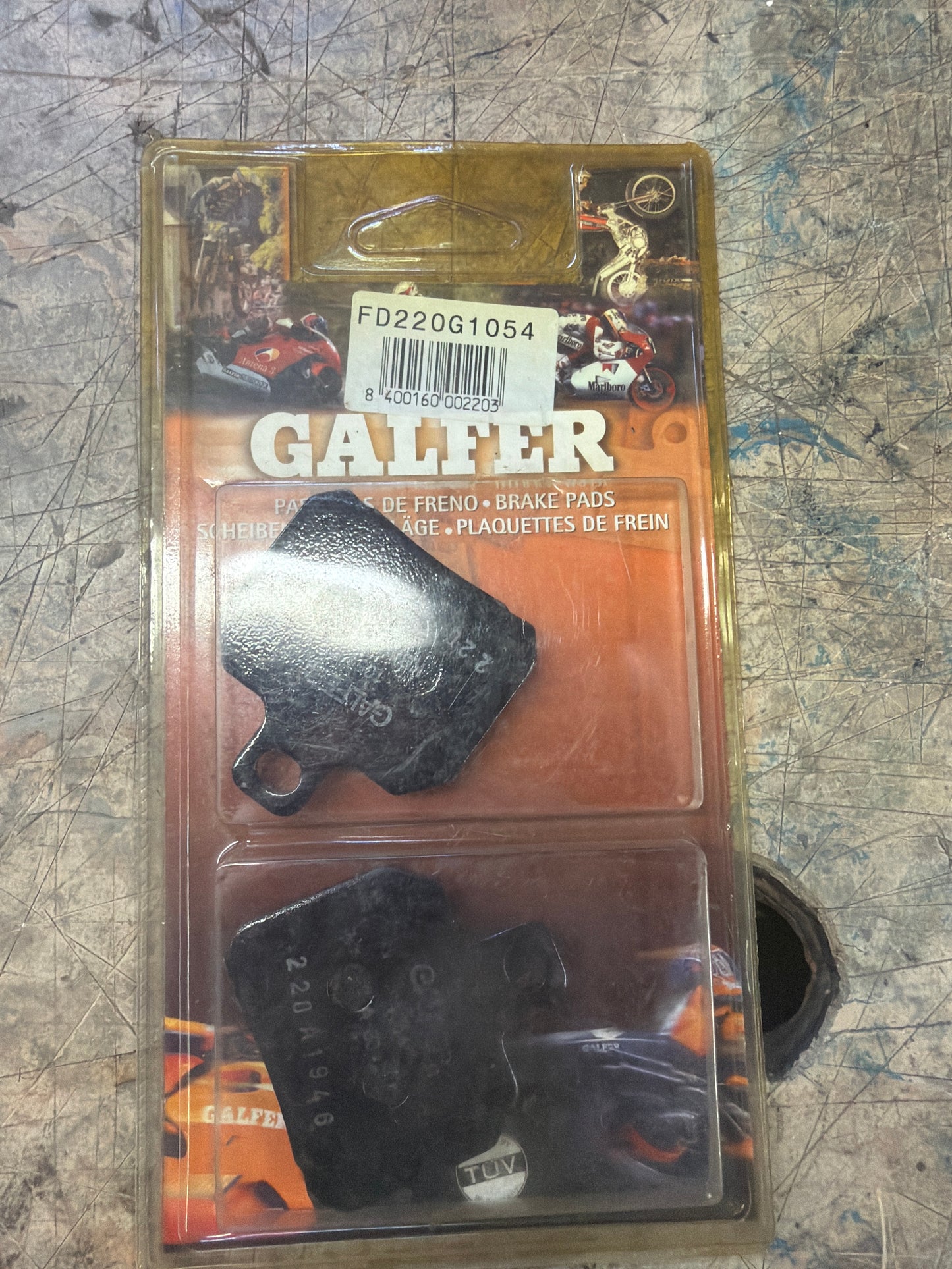 BRAKE PADS FRONT GALFER (#FD220G1054)