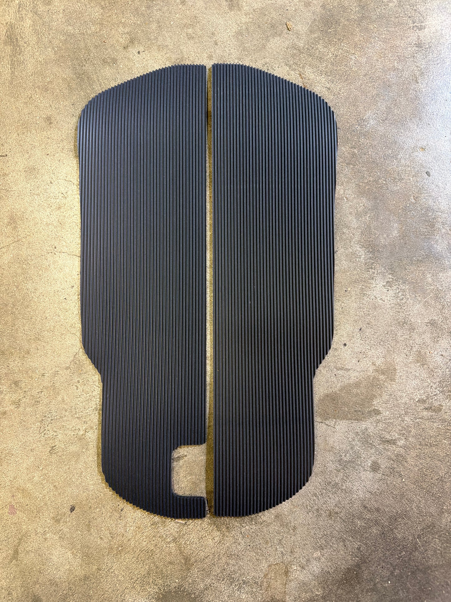 Floorboard pads pair