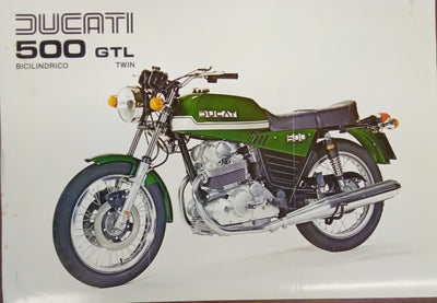Ducati 500 GTL Sales Brochure Green