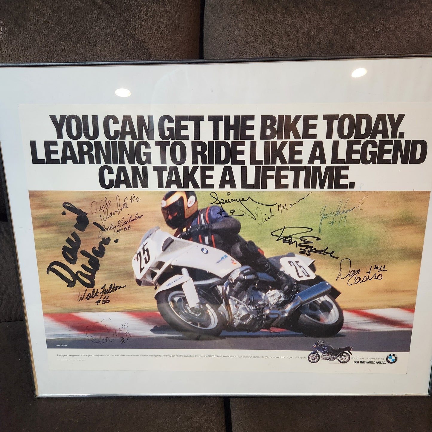 BMW Legend Race poster