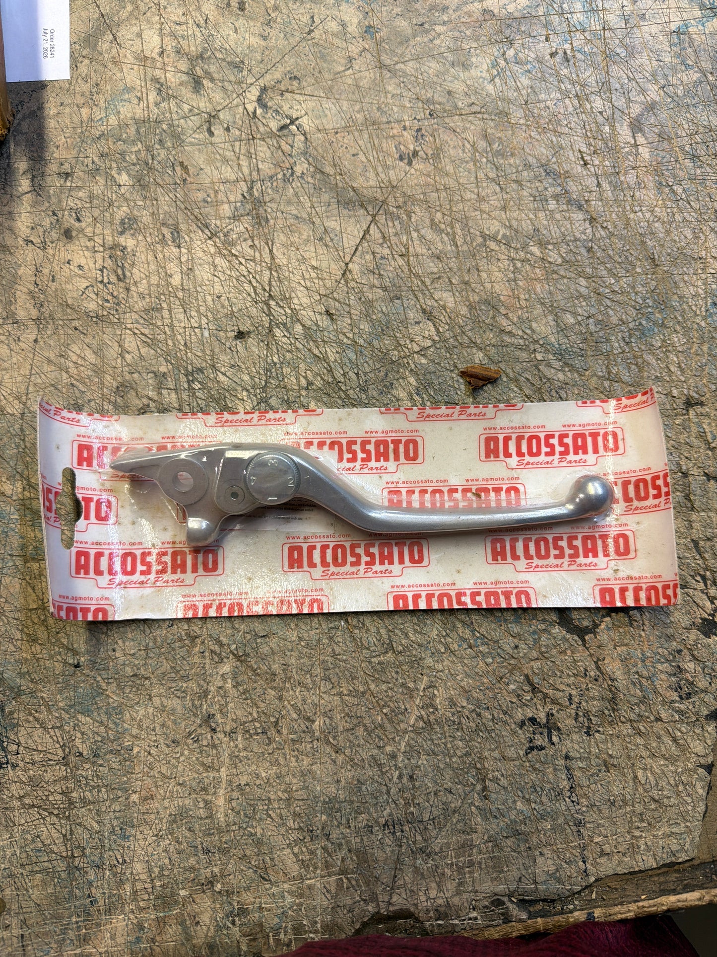 Accossato Brake Lever (#3149.52L)