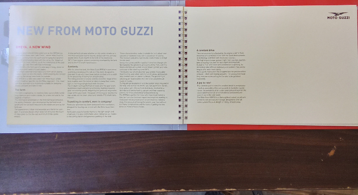 Moto Guzzi 2003 Press Packet