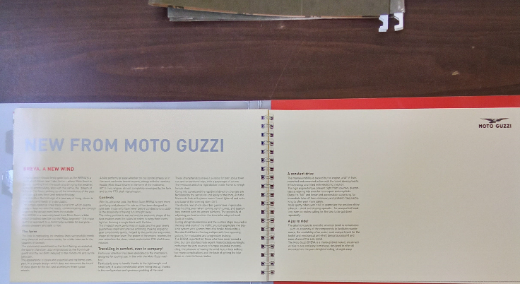 Moto Guzzi 2003 Press Packet