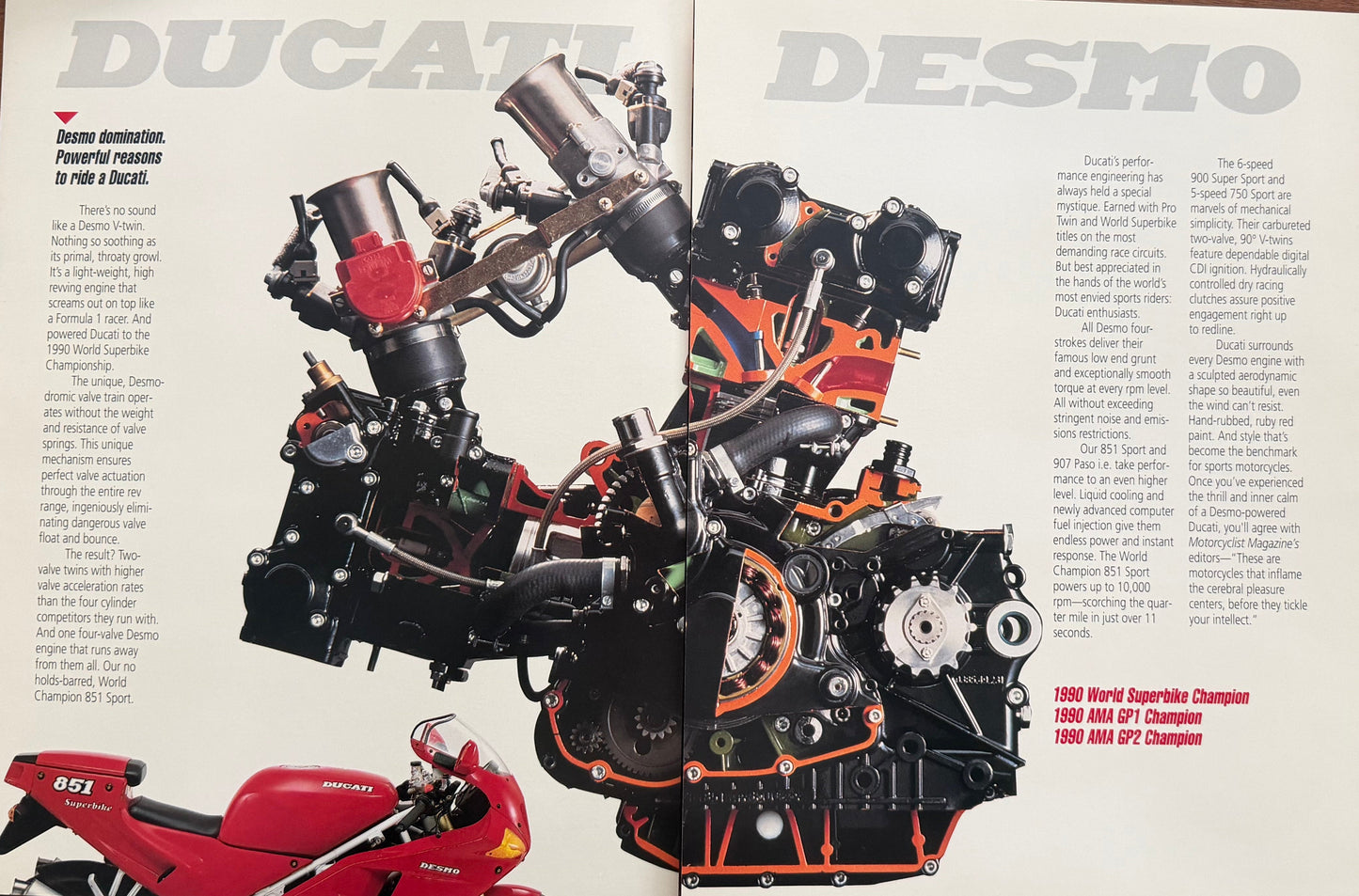 Ducati Desmo Brochure