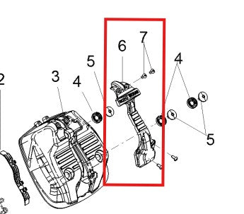 Spark plug cover 1A017047