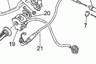 SWITCH ASSY LH A (#30738060)