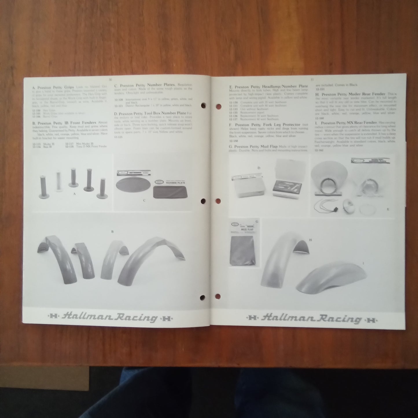 Hallman Racing Catalog