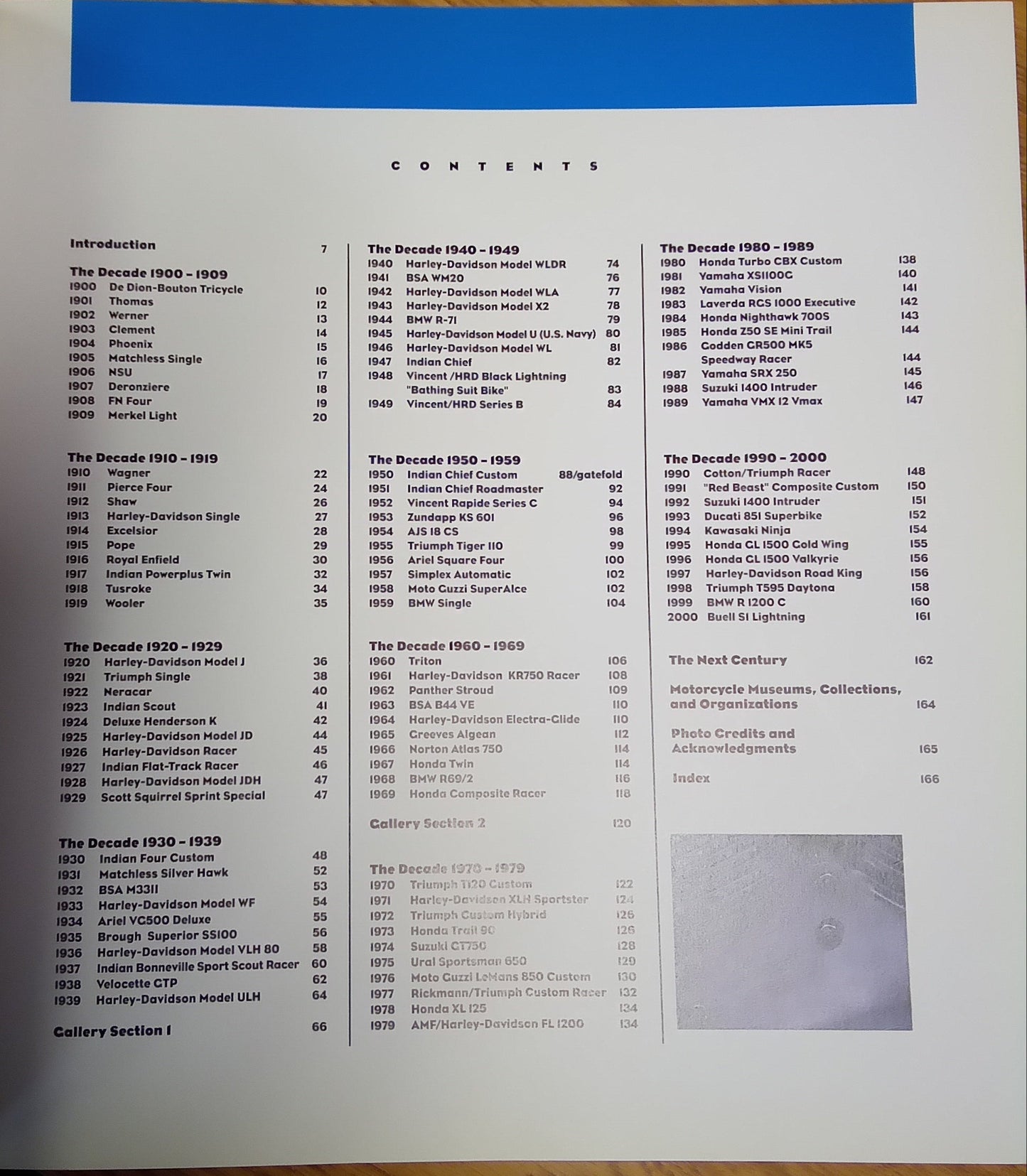 100 Motorcycles, 100 Years - The First Century of the Motorcycle (ISBN 0-7651-1015-6)