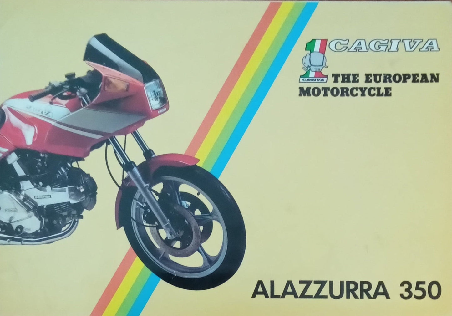 Cagiva Alazzurra 350 Small Brochure