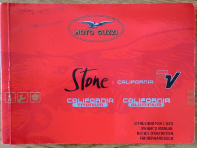 OWNERS MANUAL 2003 CALIFORNIA EV (03900071) (#03900071)