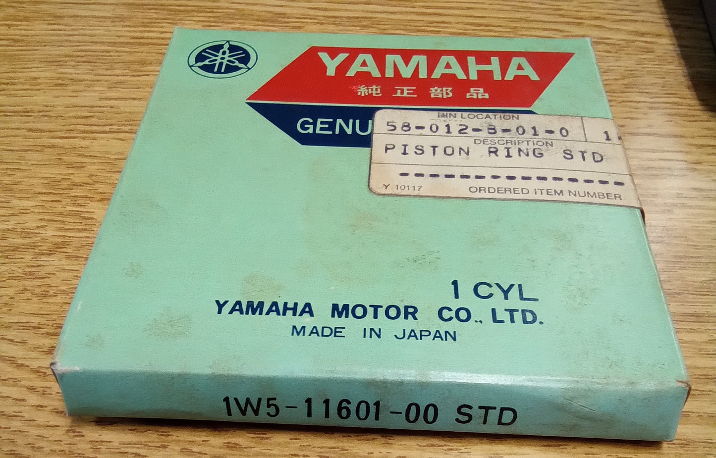 Yamaha Piston Ring Set 1W5-11601-00 Standard