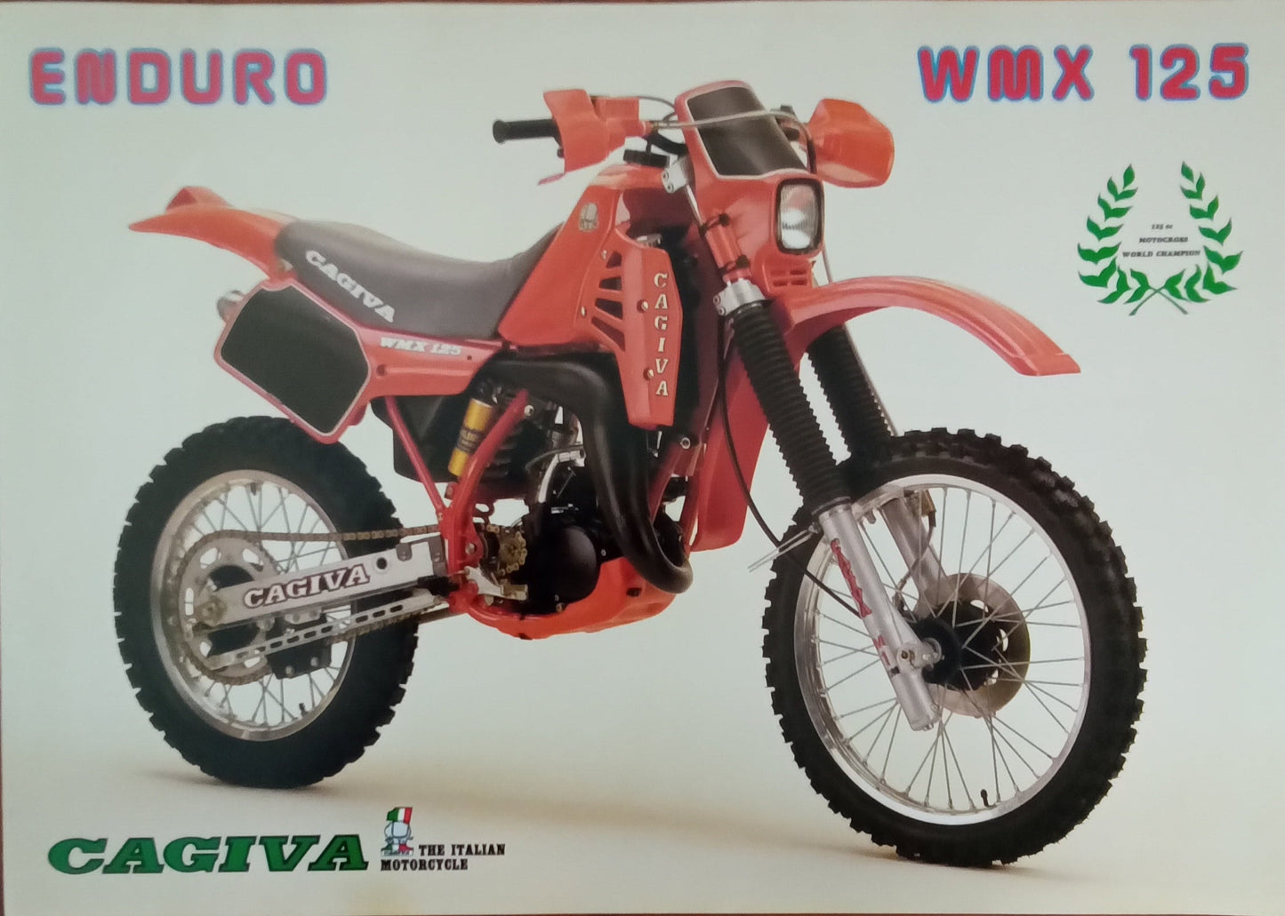 Cagiva Enduro WMX 125 Sales Brochure