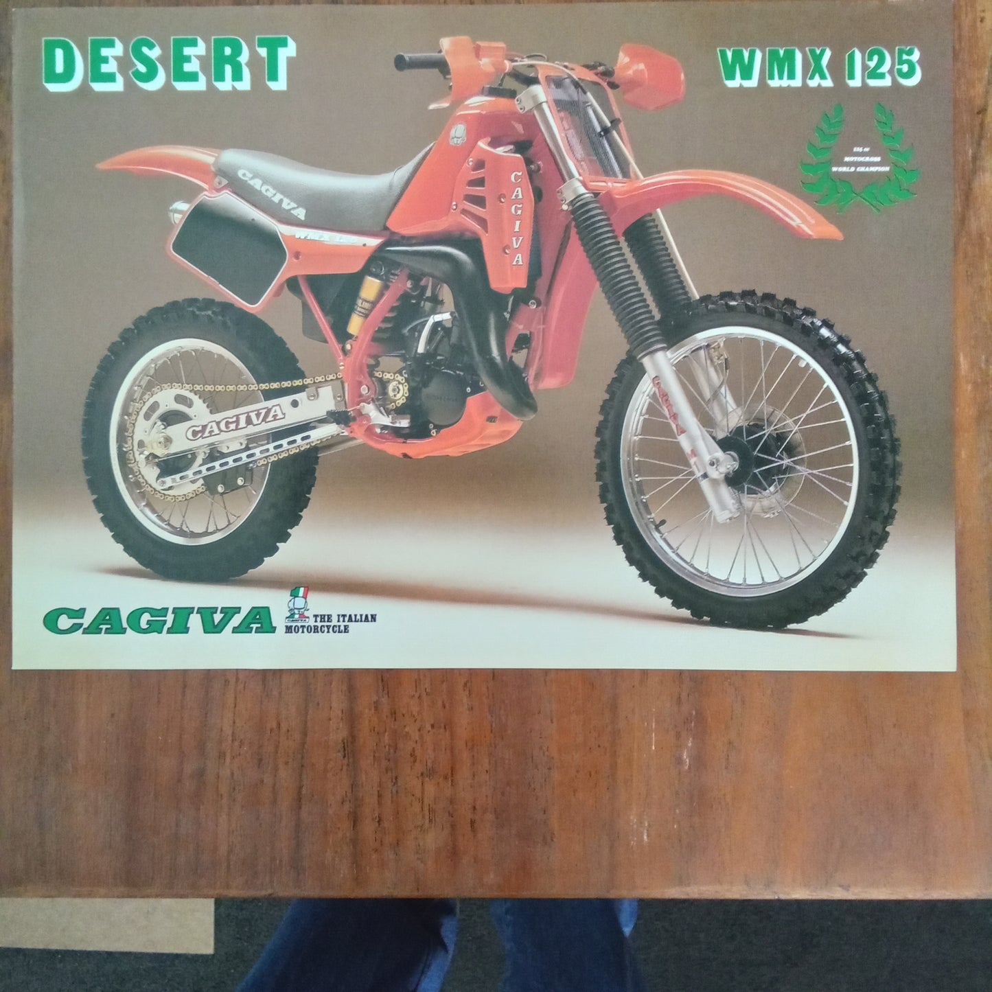 Cagiva Cross WMX 125 Sales Brochure