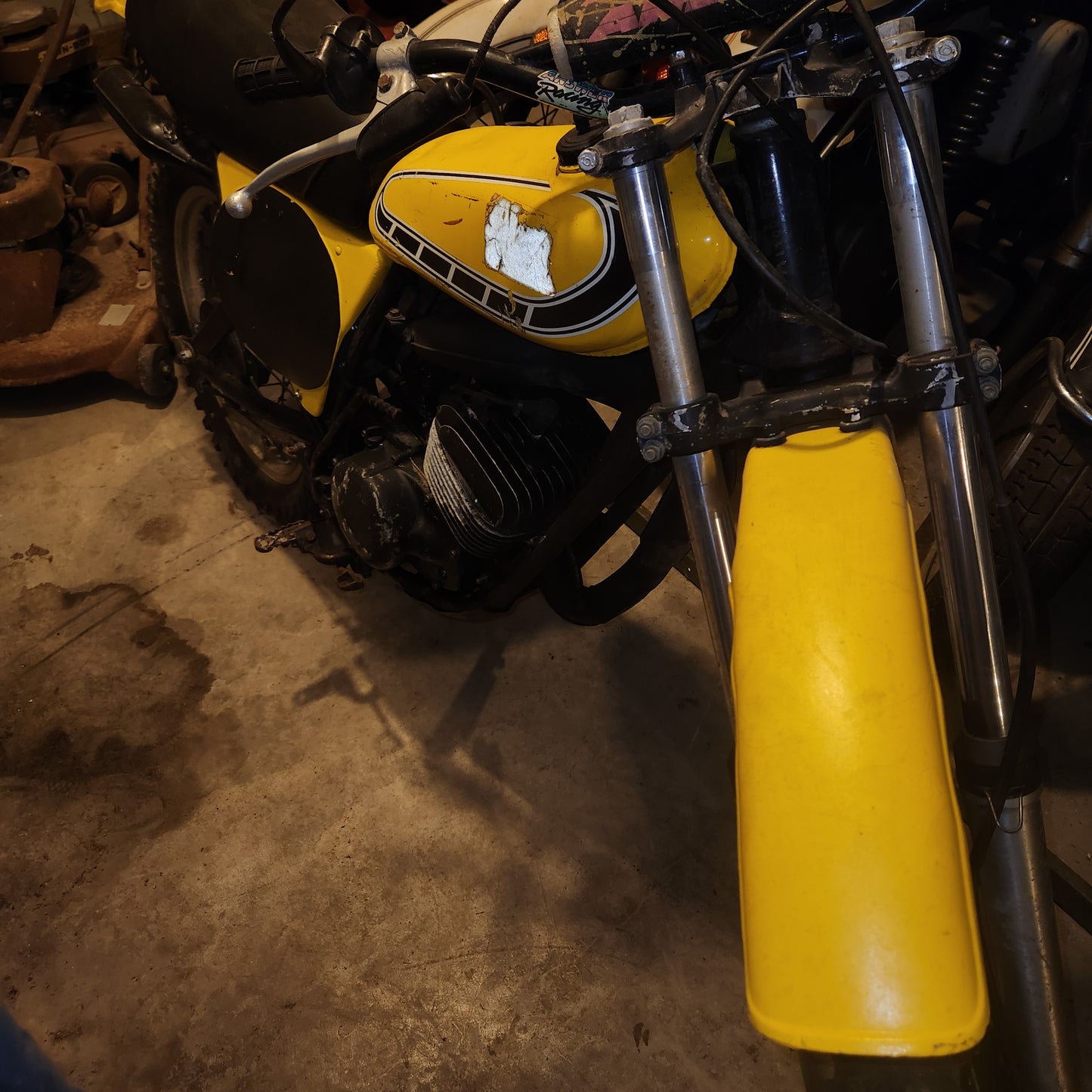 1976 Yamaha YZ 125 project