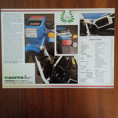Cagiva Elefant 650 Sales Brochure