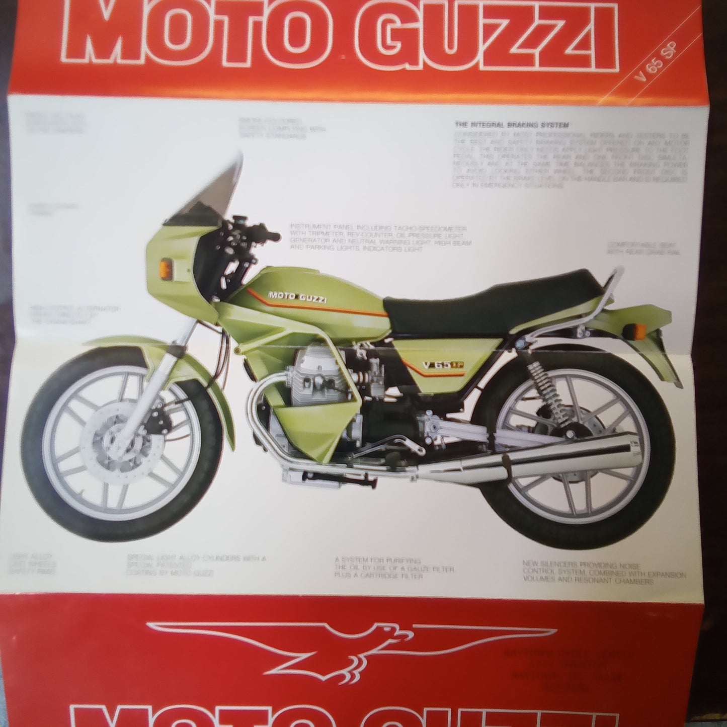 Moto Guzzi V65SP Brochure