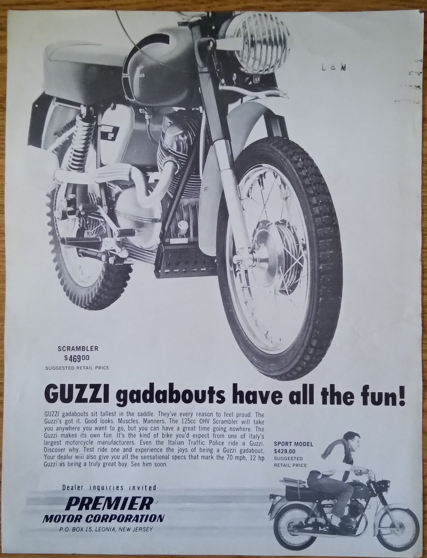 Moto Guzzi Stornello 125