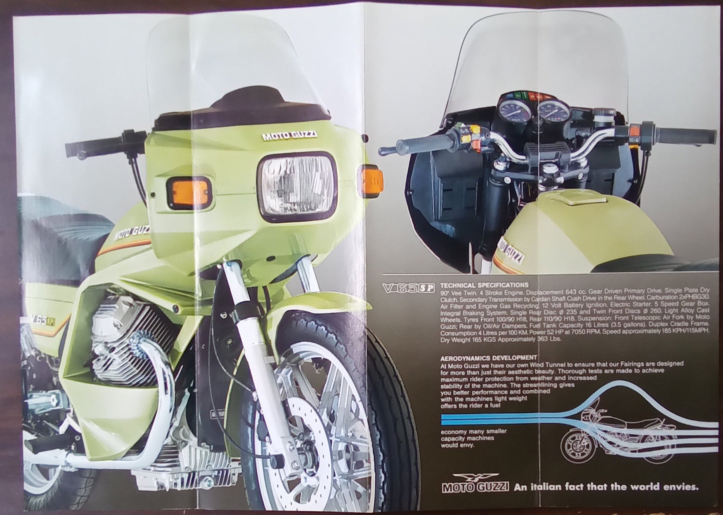 Moto Guzzi V65SP Brochure