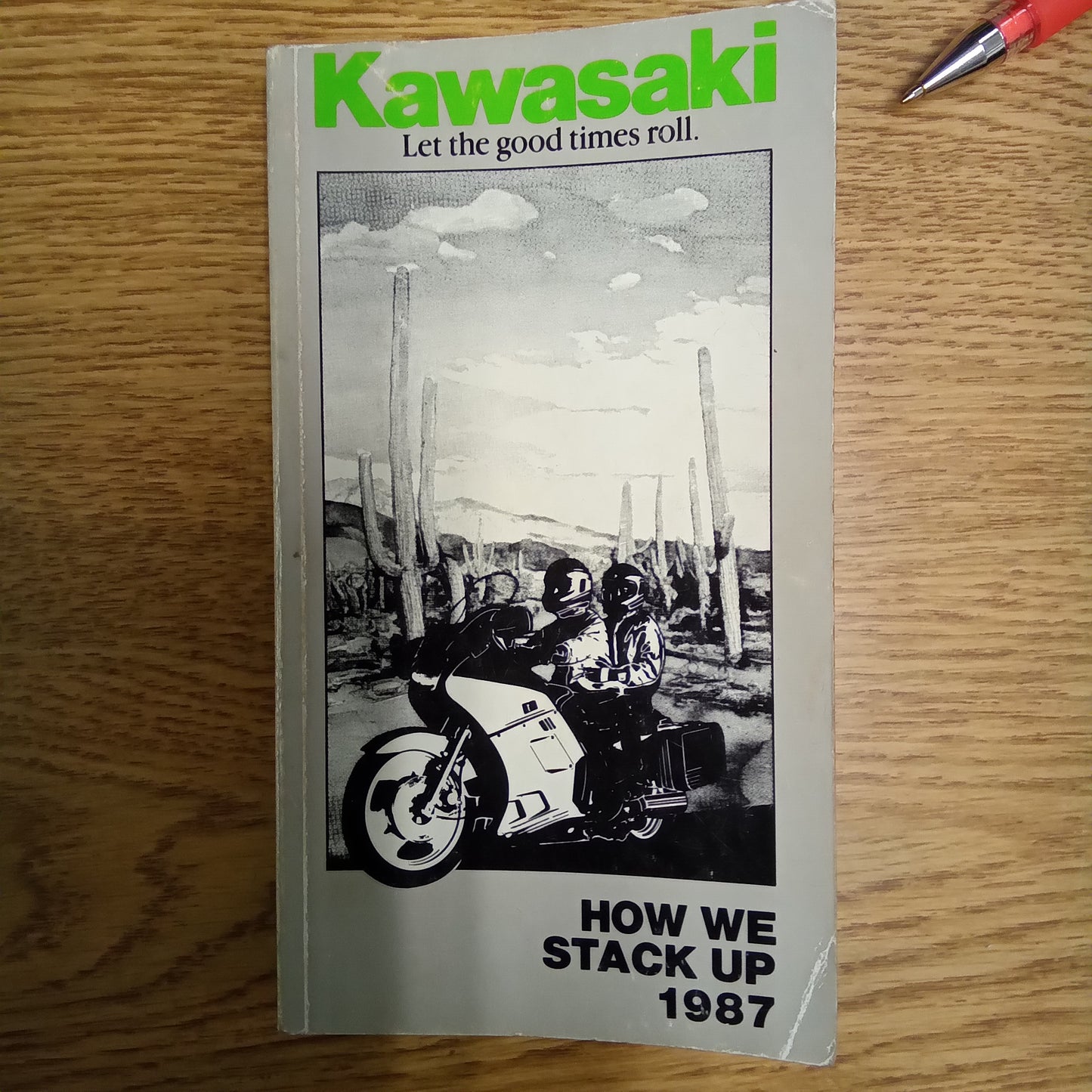 Kawasaki Sales Quick Reference Guide 1987