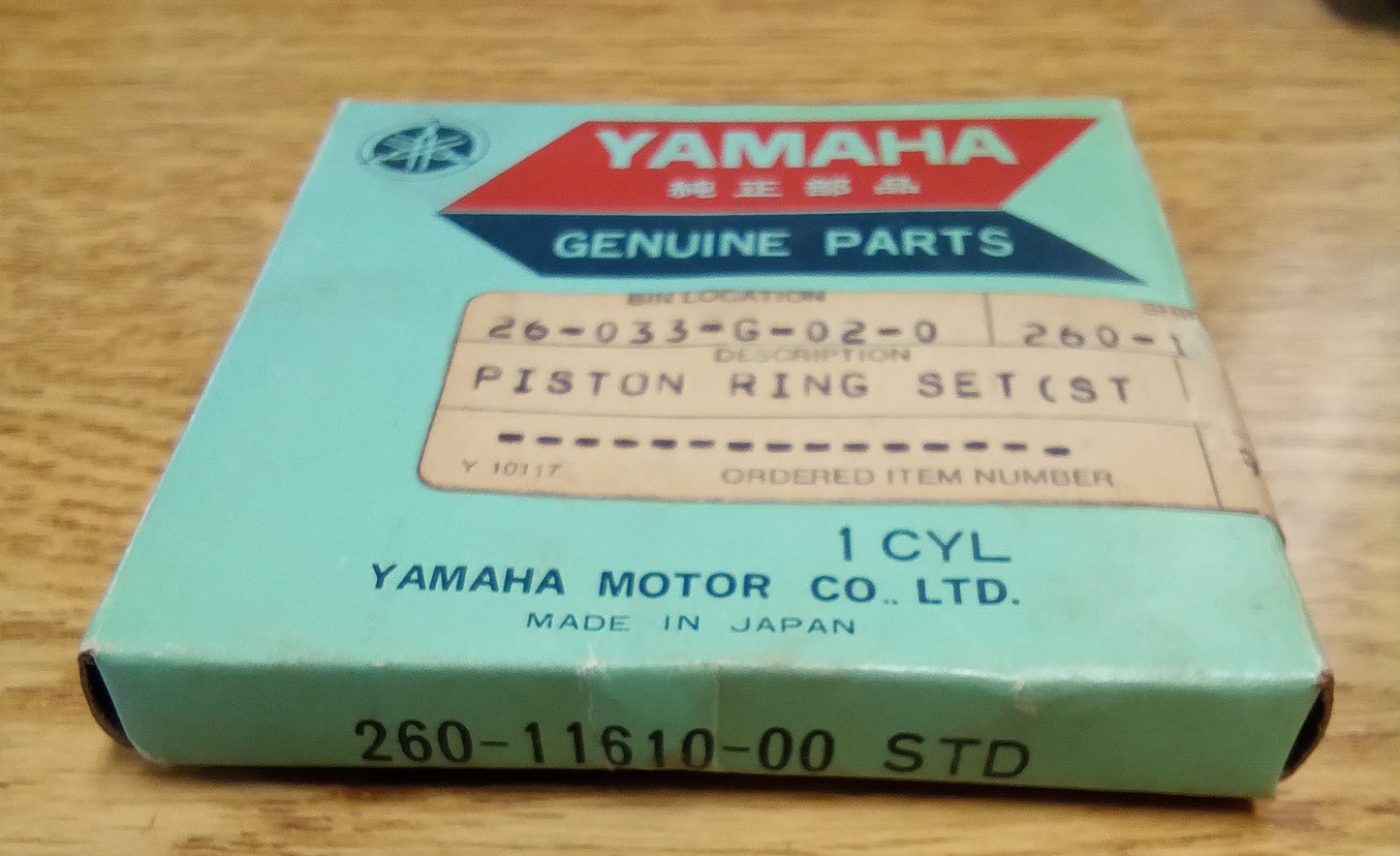 Yamaha Piston Ring Set 260-11610-00