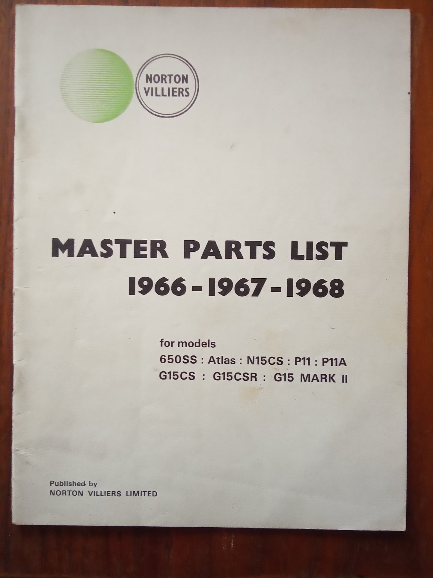Norton / Triumph / BSA Dealer Information Manuals