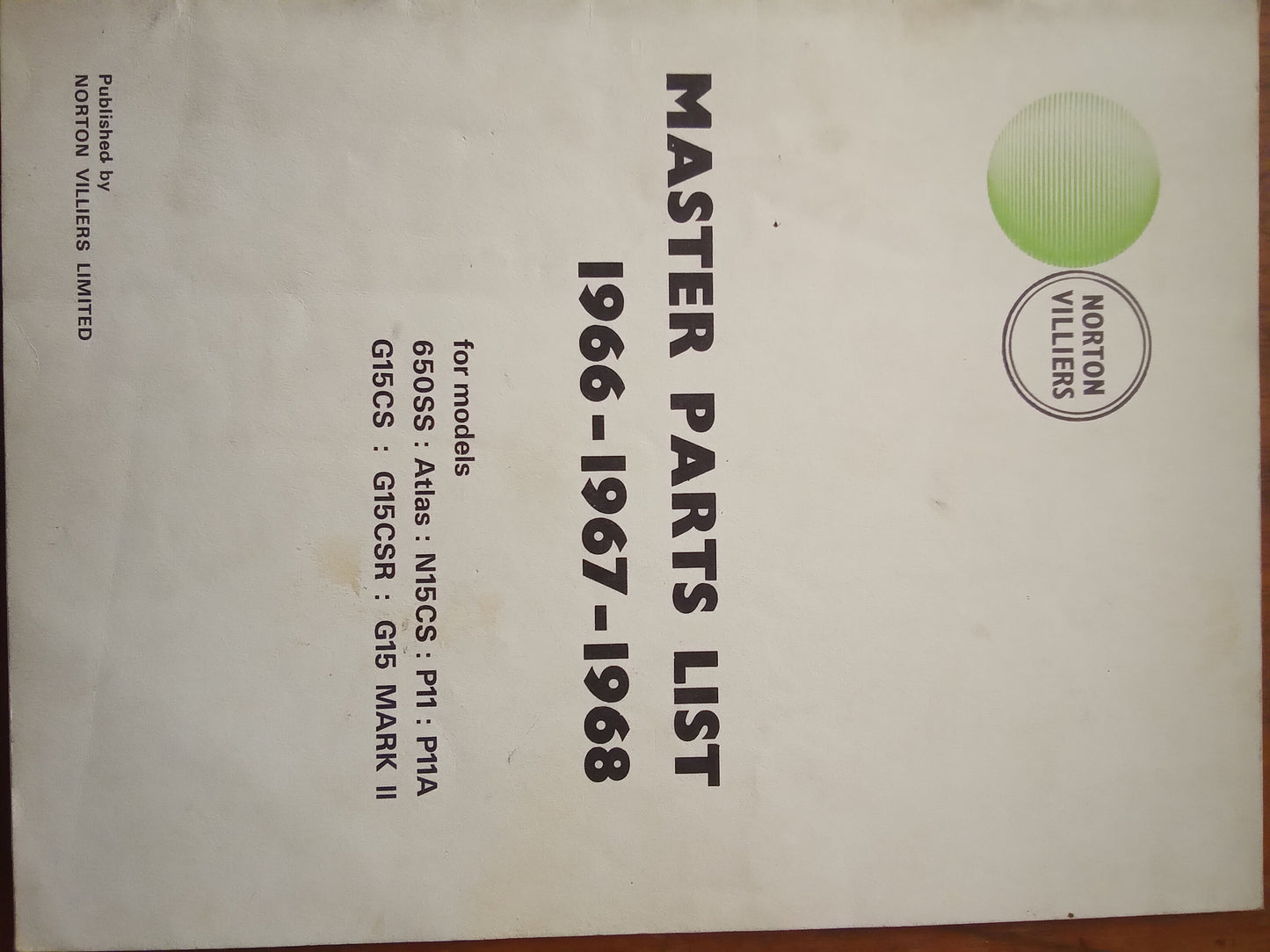 Norton / Triumph / BSA Dealer Information Manuals