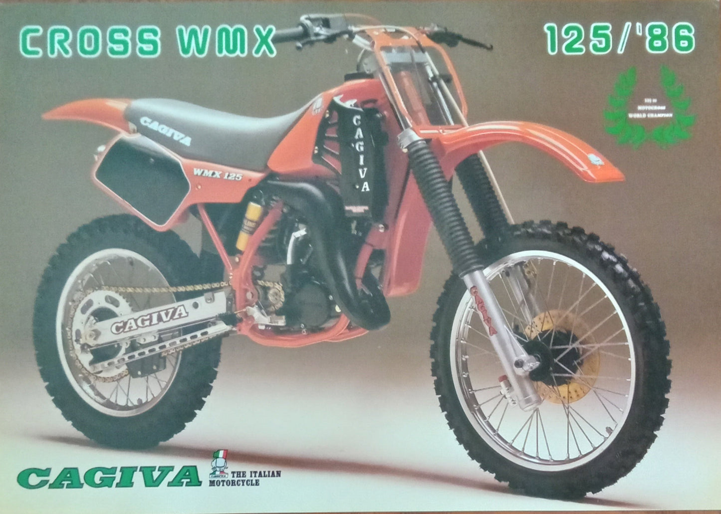 Cagiva Cross WMX 125 Sales Brochure