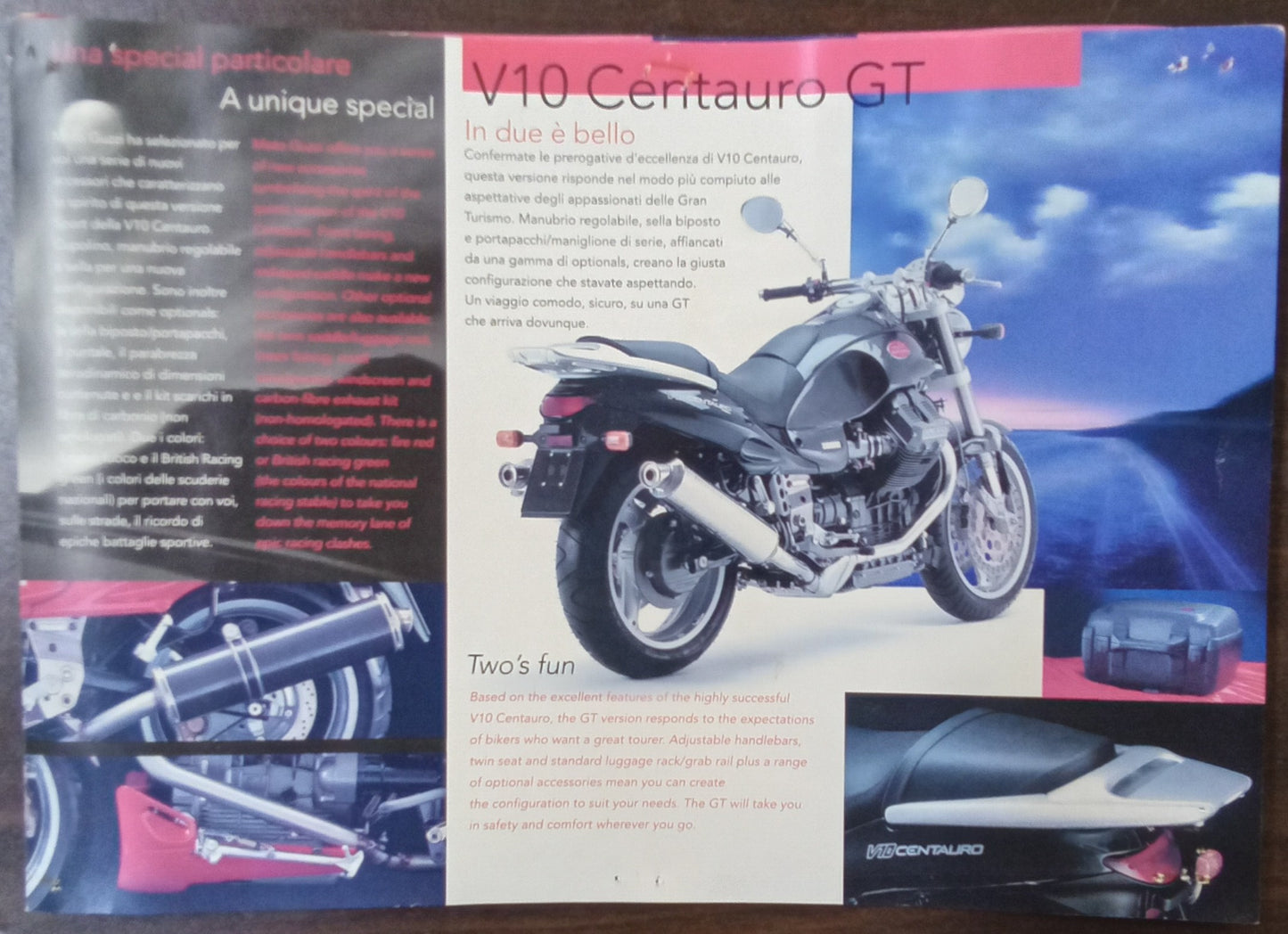 V10 Centauro GT/Sport Brochure