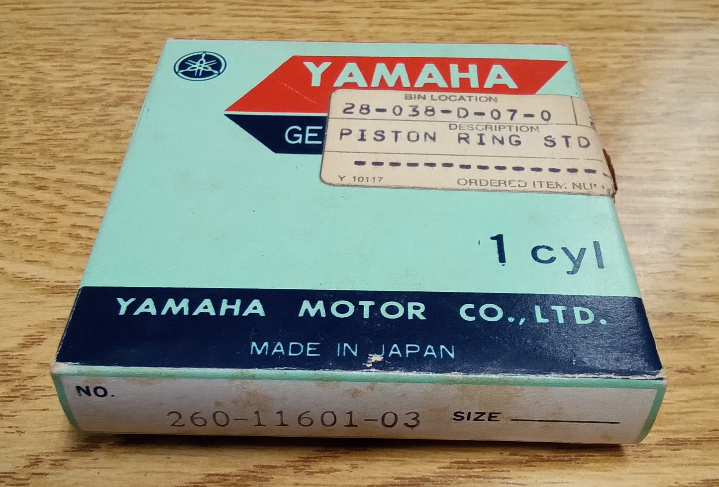 Yamaha Piston Ring Set 260-11601-03