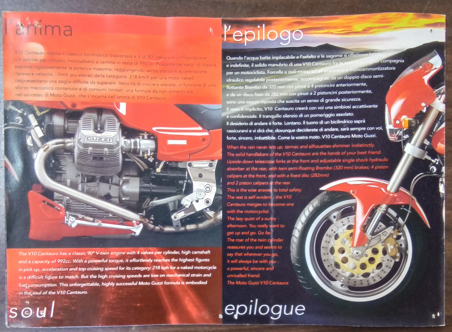 V10 Centauro GT/Sport Brochure
