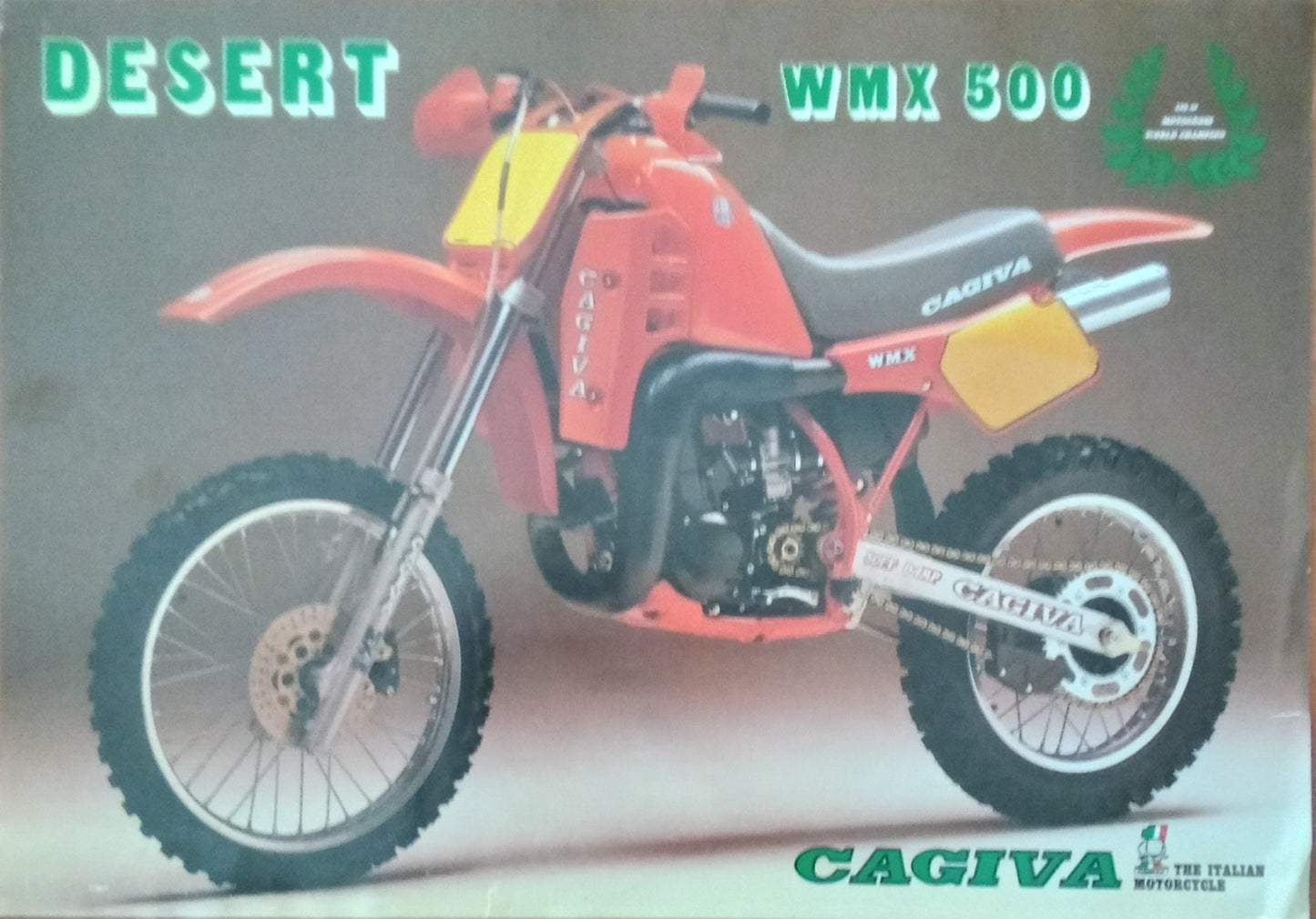 Cagiva Desert WMX500 Sales Brochure