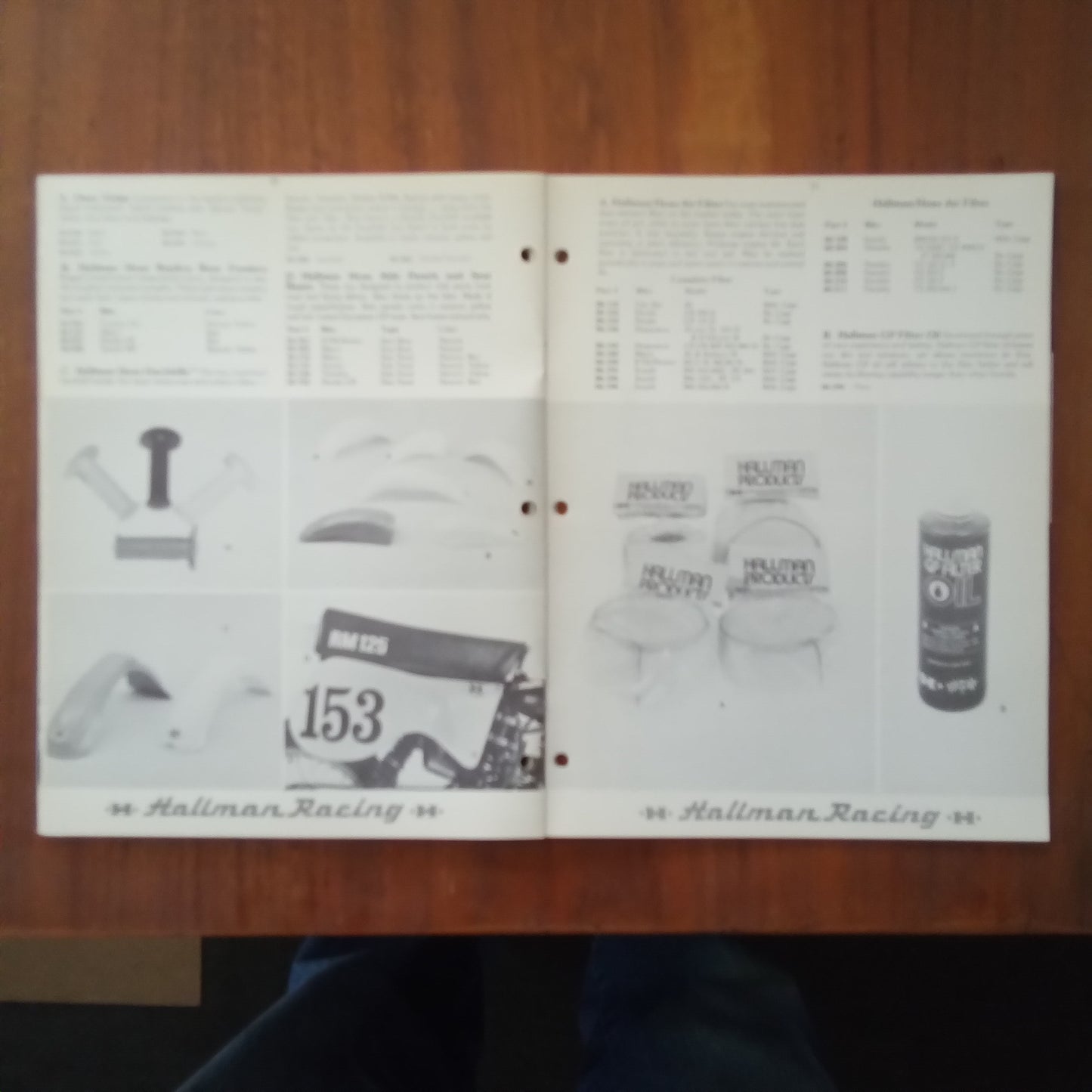 Hallman Racing Catalog