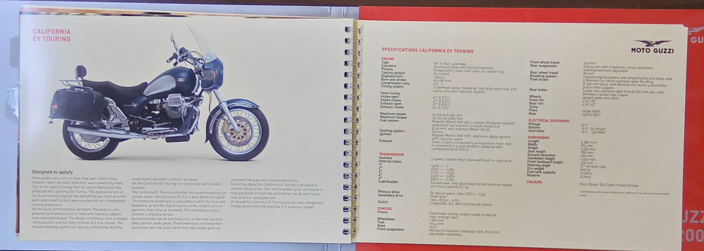 Moto Guzzi 2003 Press Packet