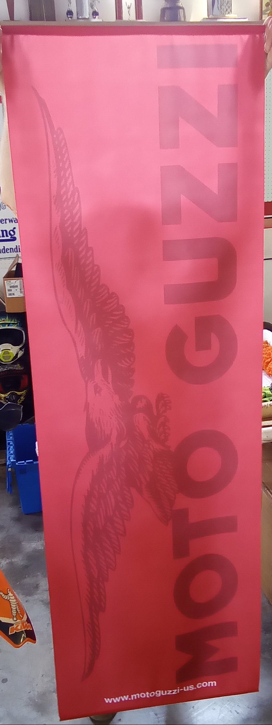 Moto Guzzi Cloth Banner