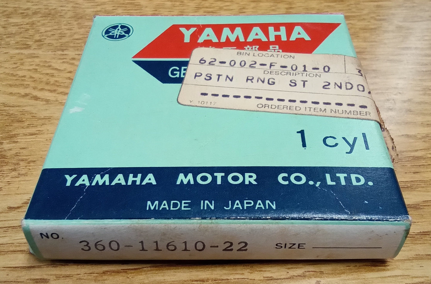 Yamaha Piston Ring Set 360-11610-22