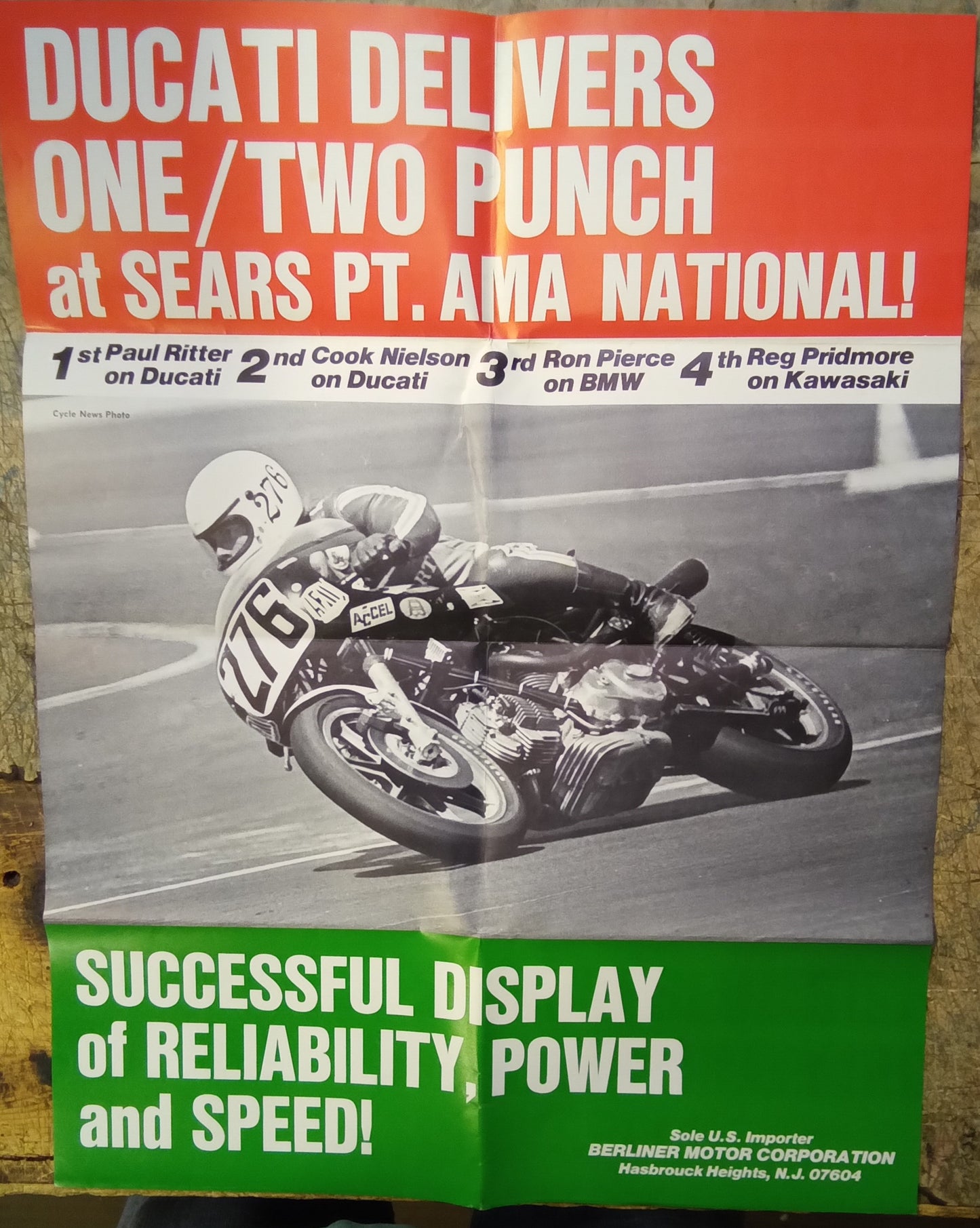 Ducati Sears Point Flyer