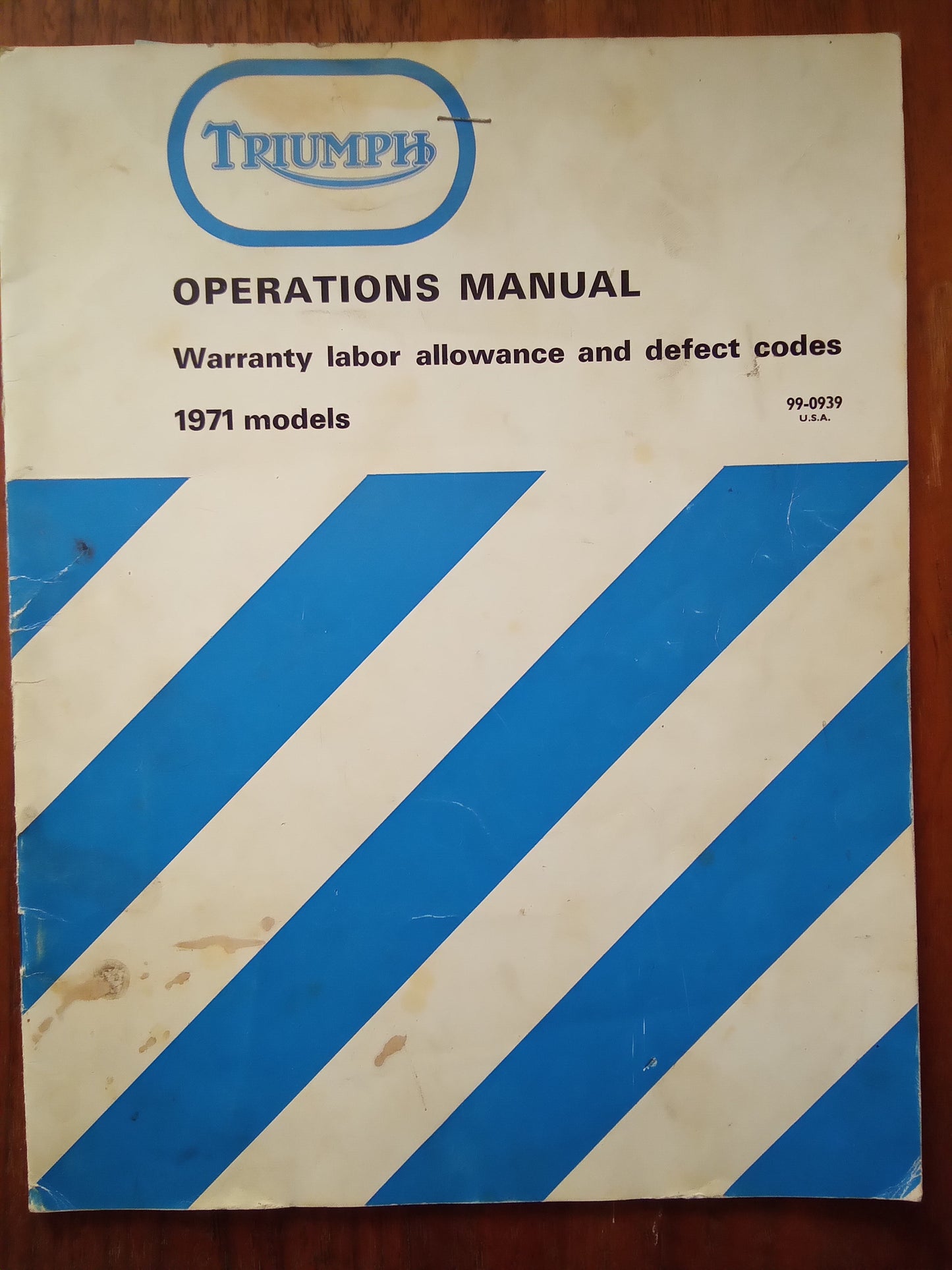 Norton / Triumph / BSA Dealer Information Manuals