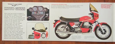 Moto Guzzi 1000SP Brochure