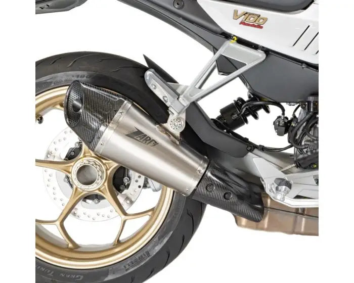 ZARD Exhaust Slip-On Moto Guzzi V100 Mandello 2023- Titanium