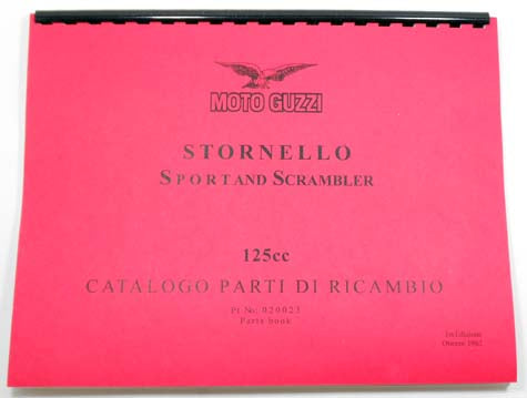 Stornello Sport & Scrambler 125 Parts Manuals (#020023)