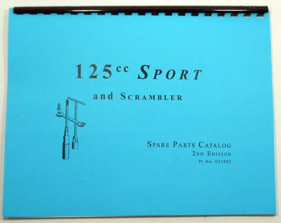 Sport & Scrambler 125 Parts Manuals (#021002)