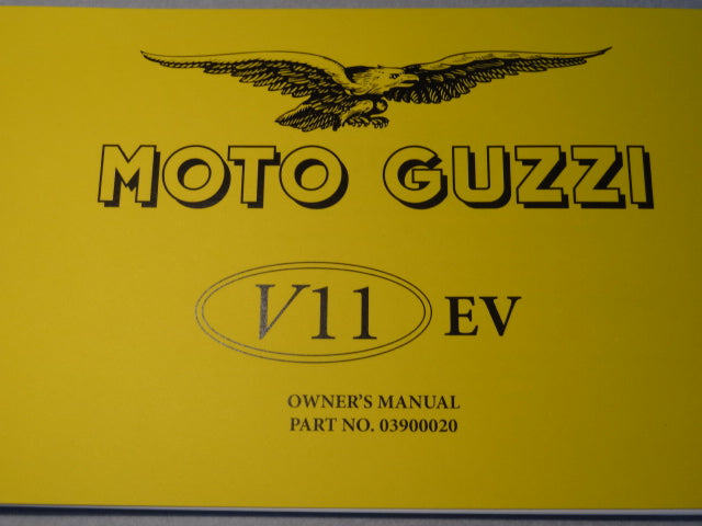 O MANL V11 EV 1998-2000 ENGLISH ONLY VERSION (#03900020)