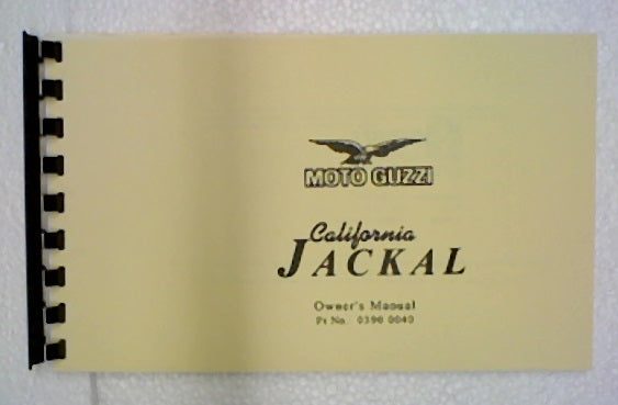 O MANL JACKAL RIDERS HANDBOOK REPRINT (#03900040)