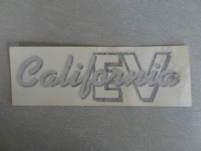 DECAL-CA EV (#03922001)