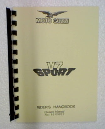 V7 Sport Owners Manual (#1000022)