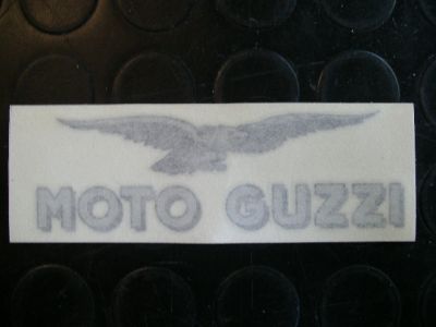 DECAL MOTOGUZZI SILVER (#01917500)