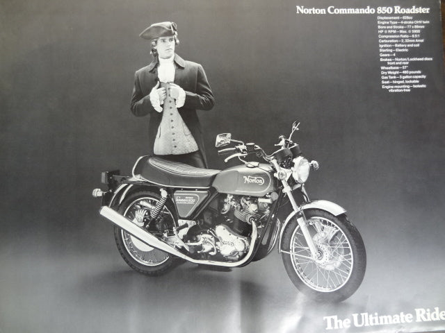 POSTER - NORTON COMMANDO (#10500)