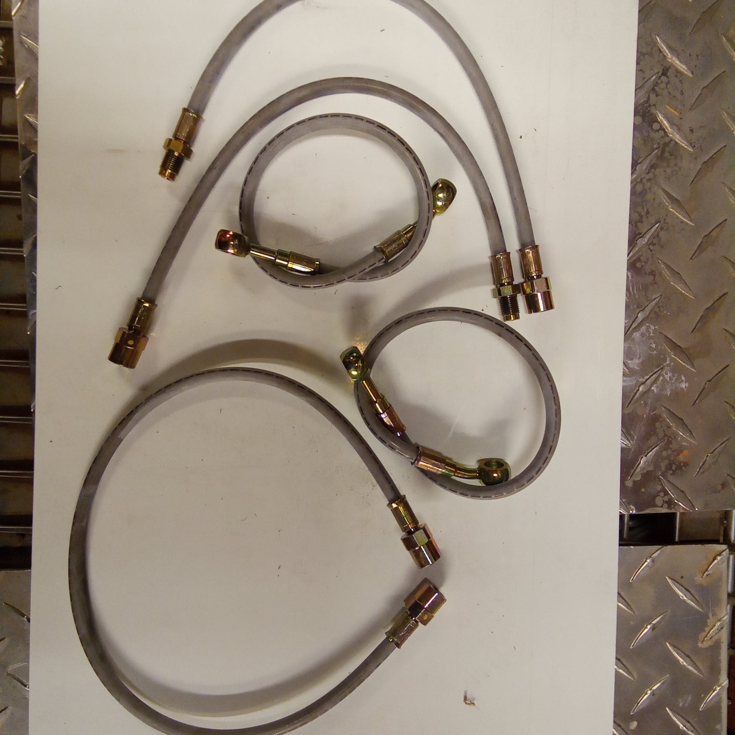 BREMBO STAINLESS LINES FOR T3,G5, CONVERT (#6GU02I5)