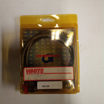 38 inch STAINLESS LINE W/CLEAR (#12-1022E)