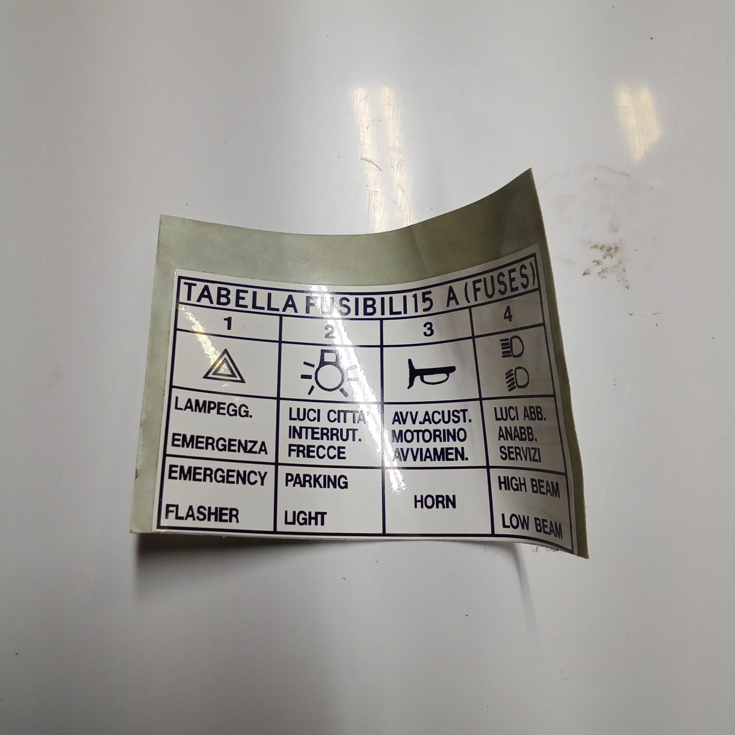 DECAL FUSE BOX A (#30945460)